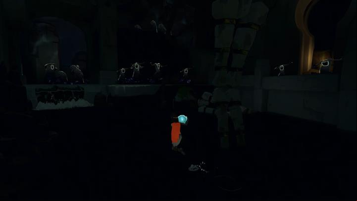 Use the sphere to fend the shadows away - A new companion | Chapter 3 - Walkthrough - Chapter 3 - Rime Game Guide