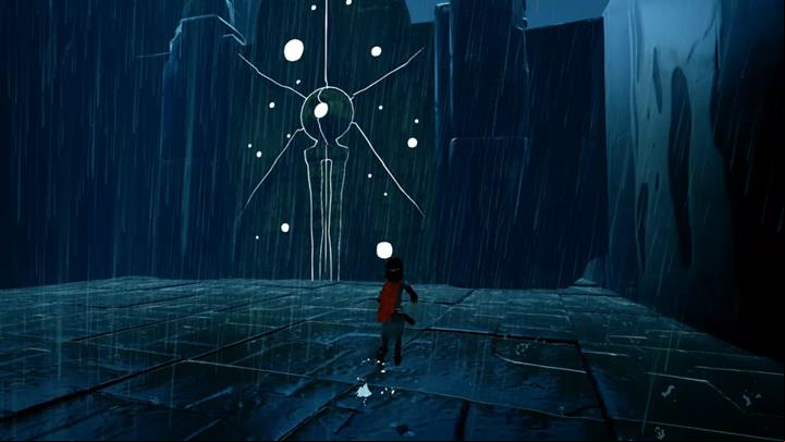The last robot will sacrifice himself to get rid of the final obstacle - The Robots sacrifice | Chapter 4 - Walkthrough - Chapter 4 - Rime Game Guide