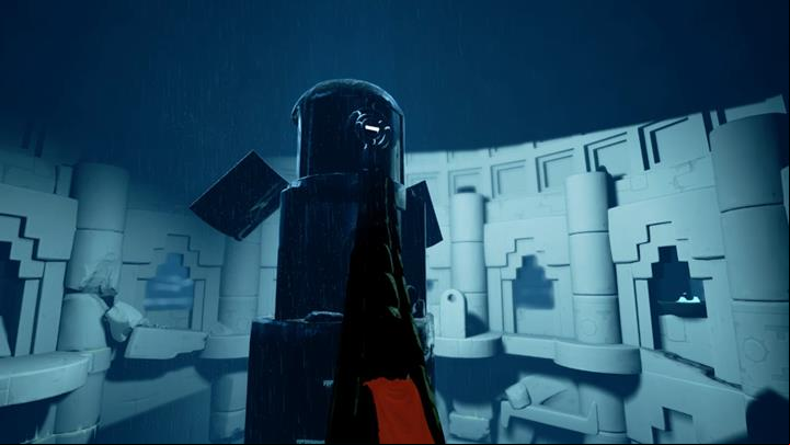 The imposing chain will lead you to the final mechanism - Lighting up the chamber | Chapter 4 - Walkthrough - Chapter 4 - Rime Game Guide