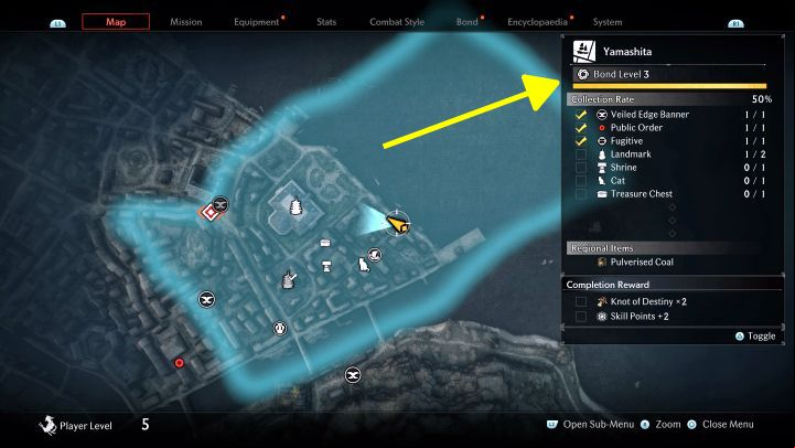 How to unlock: Achieved your first Lv - Rise of the Ronin: All Trophies, Achievements, trophy guide - Appendix - Rise of the Ronin Guide