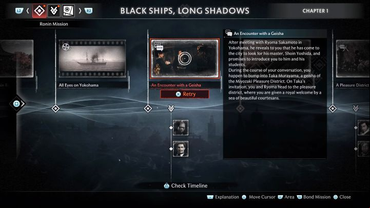 How to unlock: Retried a mission for the first time using the Testament of the Soul - Rise of the Ronin: All Trophies, Achievements, trophy guide - Appendix - Rise of the Ronin Guide