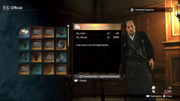 How to unlock: Mastered one of the four stat types - Rise of the Ronin: All Trophies, Achievements, trophy guide - Appendix - Rise of the Ronin Guide
