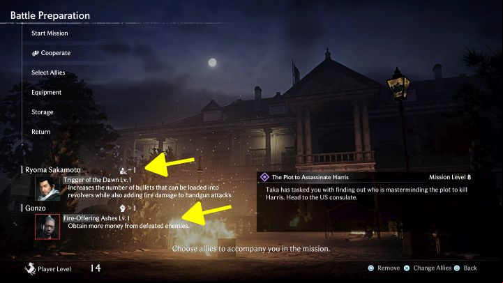 How to unlock: Took part in missions with all available allies - Rise of the Ronin: All Trophies, Achievements, trophy guide - Appendix - Rise of the Ronin Guide