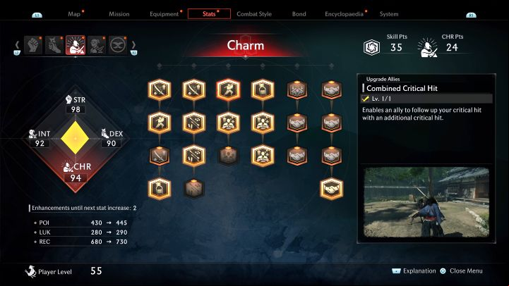 This skill will be useful in missions where you're accompanied by 2 allies (creating a 3-man team) - Rise of the Ronin: Best skills - Basics - Rise of the Ronin Guide