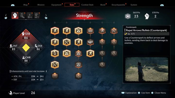 This skill allows you to reflect fired projectiles back at the enemies that fired them - Rise of the Ronin: Best skills - Basics - Rise of the Ronin Guide