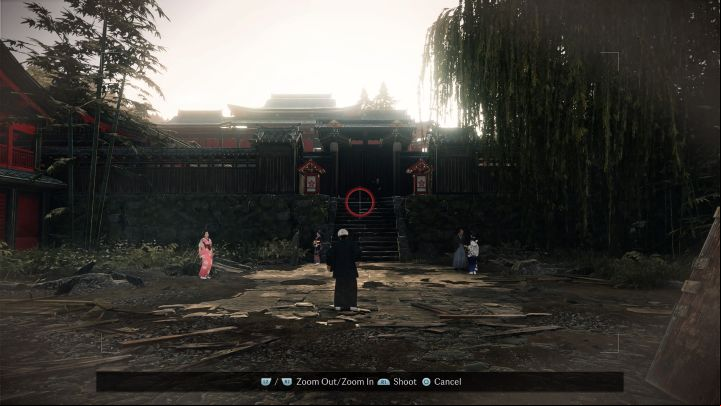 You must take a photograph of both the willow and the western gate of the pleasure district - Rise of the Ronin: All photographies in the Kyoto region - Secrets and Collectibles - Rise of the Ronin Guide