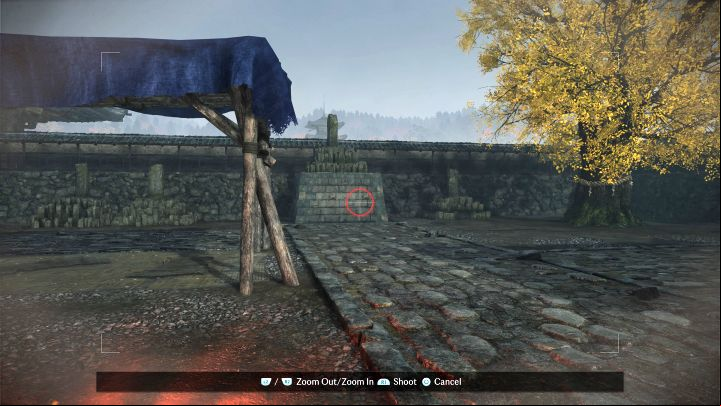 This photograph opportunity is inside a Public Order location, which means a large camp held by several bandits - Rise of the Ronin: All photographies in the Kyoto region - Secrets and Collectibles - Rise of the Ronin Guide