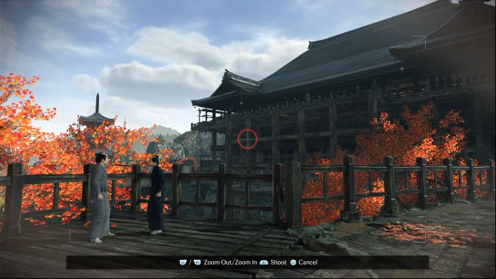 You need to enter the square before Kiyozumidera temple and photograph its main buildings - Rise of the Ronin: All photographies in the Kyoto region - Secrets and Collectibles - Rise of the Ronin Guide