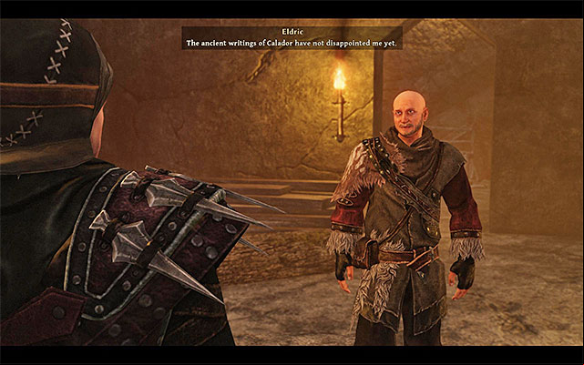 You receive this quest during the conversation with Eldric - The Spirit Ritual - Main Quests - Calador - Risen 3: Titan Lords - Game Guide and Walkthrough