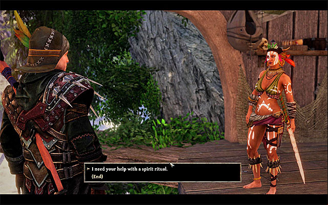 Return to Chani after you have completed two quests at the Forbidden Valley - Recruit Chani - Main Quests - Kila - Risen 3: Titan Lords - Game Guide and Walkthrough