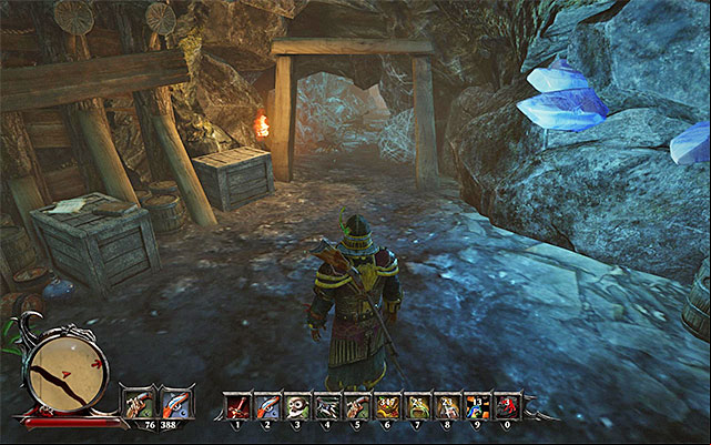 The entrance to the spiders territory. - New Allies - Main Quests - Taranis - Risen 3: Titan Lords - Game Guide and Walkthrough