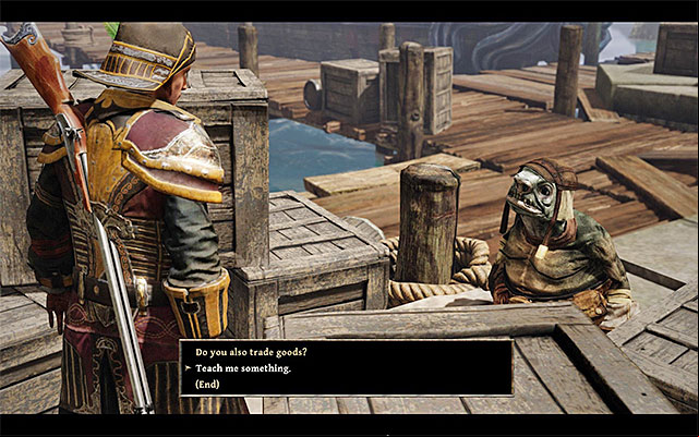 Gadi is busy carrying boxes. - Taranis - Trainers - Risen 3: Titan Lords - Game Guide and Walkthrough