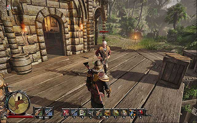 Alvarez - Report for iral Alvarez - Main Quests - Antigua - Risen 3: Titan Lords - Game Guide and Walkthrough