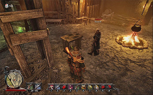 You will have to win this arm-wrestling mini-game to get the legendary item. - Calador - Legendary items - Risen 3: Titan Lords - Game Guide and Walkthrough