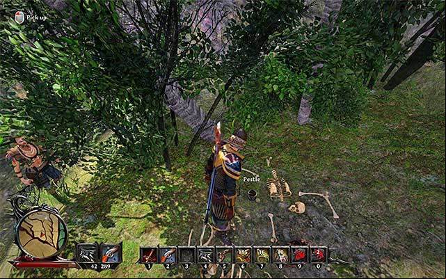Get rid of the monster first or quickly collect the item. - Kila - Legendary items - Risen 3: Titan Lords - Game Guide and Walkthrough