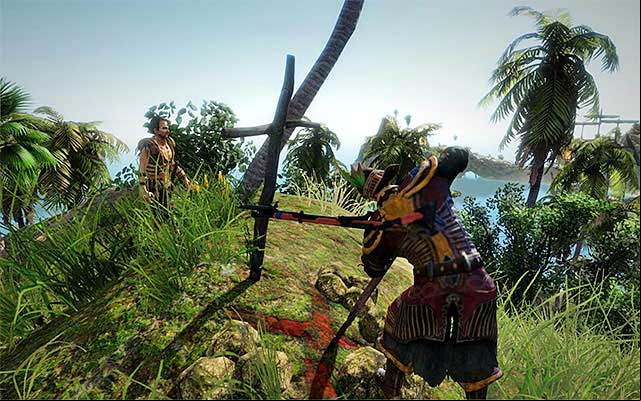 Reach the tomb on the hill and dig up the chest - Kila - Legendary items - Risen 3: Titan Lords - Game Guide and Walkthrough