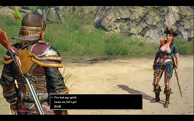 You can invite Patty for t journeys, but you can only do that after you have access to your own ship. - Sign Patty On - Crew quests - Risen 3: Titan Lords - Game Guide and Walkthrough