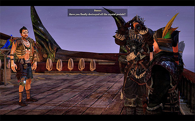 Speak to Bones to finish this quest - The Realm of the Shadows - Other quests - Risen 3: Titan Lords - Game Guide and Walkthrough