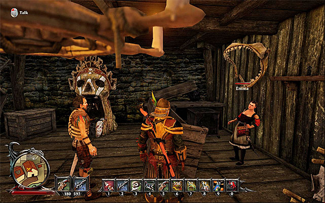 Meet Emma one more time - Emmas Hellswill - Side Quests - Antigua - Risen 3: Titan Lords - Game Guide and Walkthrough