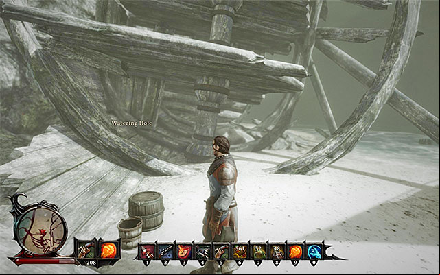 The sample from the wastelands - Waterproof - Side Quests - Taranis - Risen 3: Titan Lords - Game Guide and Walkthrough