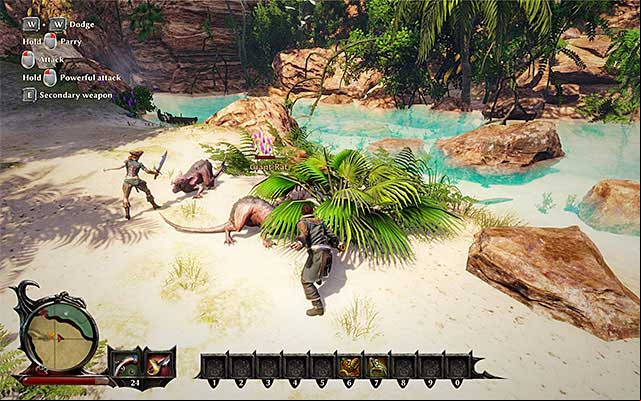 Overgrown rats arent any threat for you. - Hunting for Treasure - Main quests - Crab Coast - Risen 3: Titan Lords - Game Guide and Walkthrough