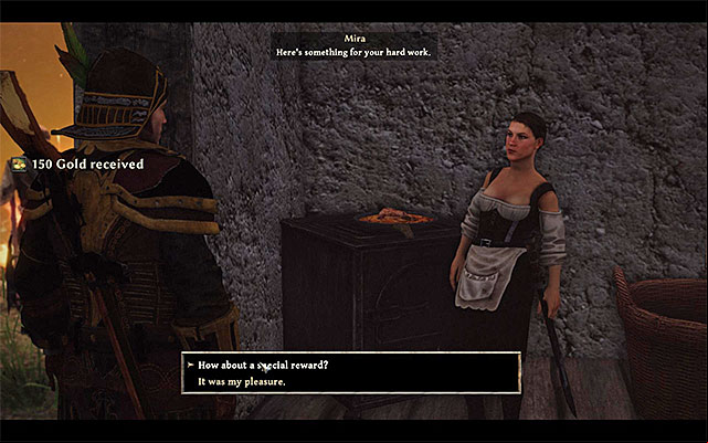 Talk about the special reward. - Cold Nights - Side Quests - Calador - Risen 3: Titan Lords - Game Guide and Walkthrough