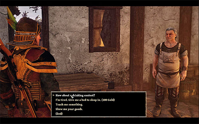 Travis will be willing to participate in the mini-game only during the night hours. - Holding Your Drink - Side Quests - Calador - Risen 3: Titan Lords - Game Guide and Walkthrough