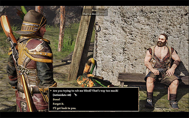 You can buy provisions or decline Brans offer. - Awesome Deal - Side Quests - Calador - Risen 3: Titan Lords - Game Guide and Walkthrough