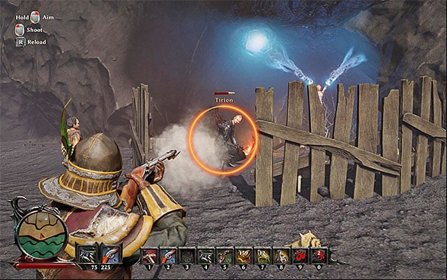 Try to interrupt the mage from throwing powerful spells at you. - Dangerous Liaison - Side Quests - Calador - Risen 3: Titan Lords - Game Guide and Walkthrough