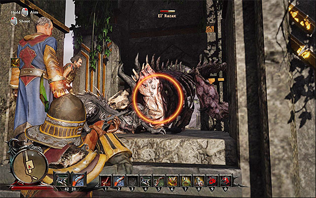 Position yourself up in narrow ages. - The Price of Life - Side Quests - Calador - Risen 3: Titan Lords - Game Guide and Walkthrough