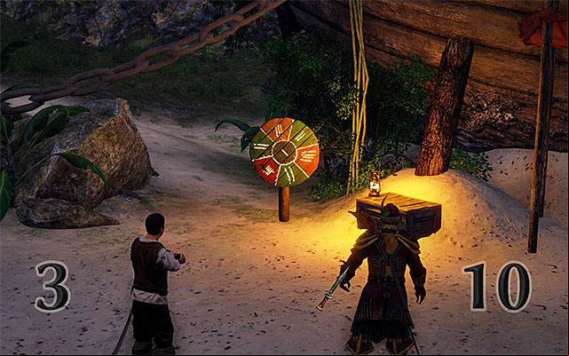 Accumulate more points to win the mini-game. - A Good Pastime - Side Quests - Kila - Risen 3: Titan Lords - Game Guide and Walkthrough