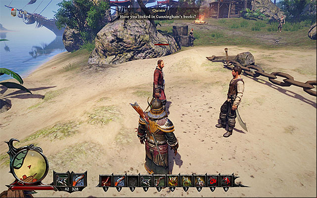 You can find Harry on the beach. - Get Back Soon, Lad - Side Quests - Kila - Risen 3: Titan Lords - Game Guide and Walkthrough