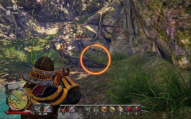 The Dangerous Alligator. - Big White Hunter - Side Quests - Kila - Risen 3: Titan Lords - Game Guide and Walkthrough