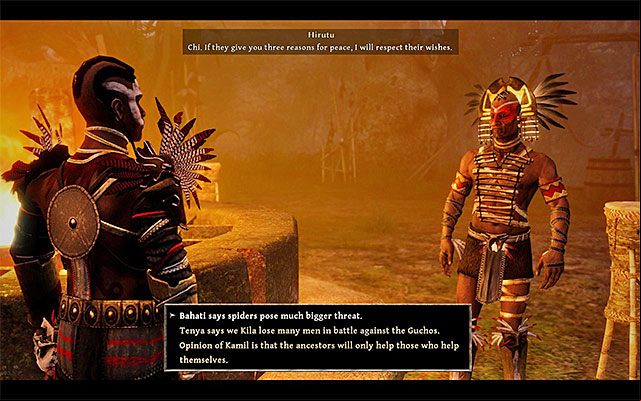 Tell the chieftain about the natives opinions. - On the Warpath - Side Quests - Kila - Risen 3: Titan Lords - Game Guide and Walkthrough