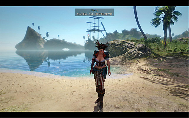 Patty can be found on a small island, neighboring Kila. - Find Patty - Crew quests - Risen 3: Titan Lords - Game Guide and Walkthrough