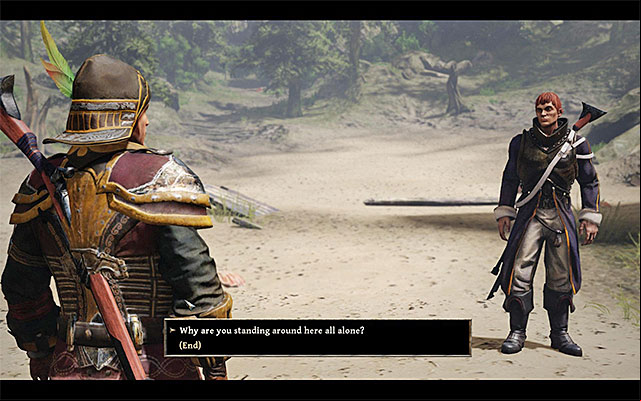 Venturo is standing on the beach - The Terror of the East - Side Quests - Fog Island - Risen 3: Titan Lords - Game Guide and Walkthrough