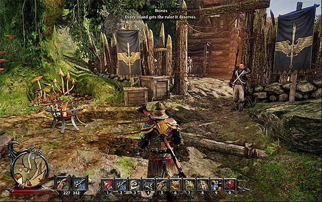 Escort Mortimer to the Inquisitors encampment - A Way Out of Darkness - Side Quests - Fog Island - Risen 3: Titan Lords - Game Guide and Walkthrough