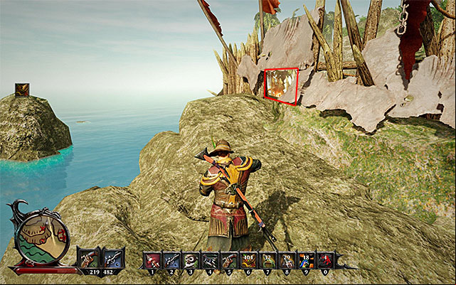 The other option is available only if you have unlocked the Monkey Trainer skill - Goblin Invasion - Side Quests - Isle of Thieves - Risen 3: Titan Lords - Game Guide and Walkthrough