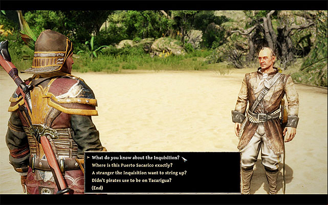 Along your path to the staying place of the missing apprentice, you can talk to Jack - A Follower of Magic - Main Quests - Tacarigua - Risen 3: Titan Lords - Game Guide and Walkthrough