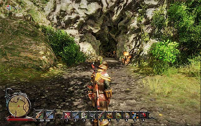 Cave entrance - Kicking Ass - Side Quests - Tacarigua - Risen 3: Titan Lords - Game Guide and Walkthrough