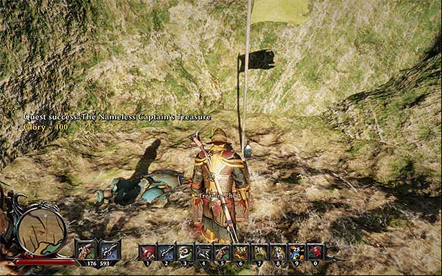 The vial is in the chest with the buried treasure - Tacarigua - Legendary items - Risen 3: Titan Lords - Game Guide and Walkthrough