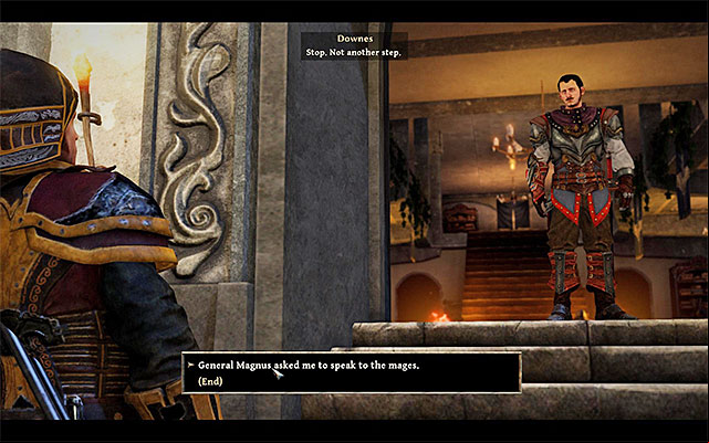 Meet with Dawnes again after receiving permission from Magnus. - Visiting Rights - Main Quests - Taranis - Risen 3: Titan Lords - Game Guide and Walkthrough