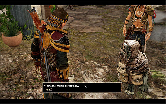 Ask Zakir about the key. - The Private Store - Side Quests - Taranis - Risen 3: Titan Lords - Game Guide and Walkthrough