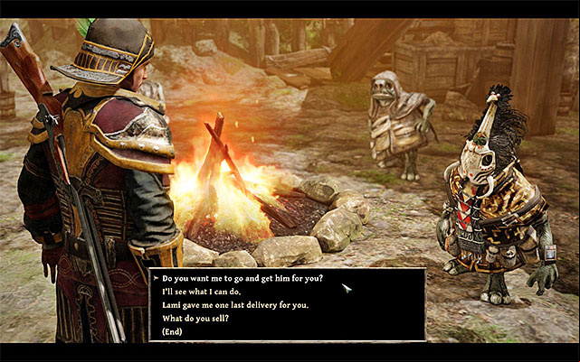 Abbas will ask the Nameless Hero for help. - The Missing Gnome - Side Quests - Taranis - Risen 3: Titan Lords - Game Guide and Walkthrough