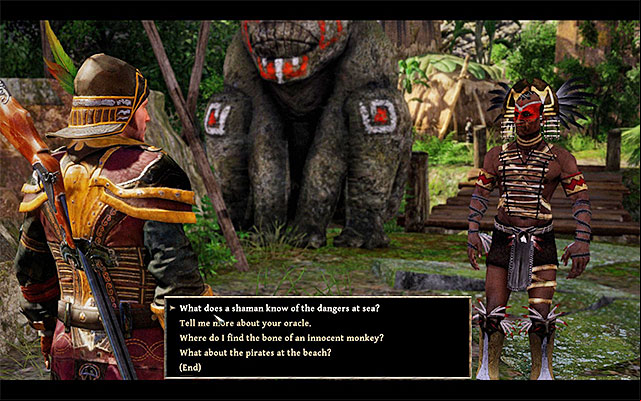 You will have to complete a couple of tasks for the Natives. - New Allies - Main Quests - Kila - Risen 3: Titan Lords - Game Guide and Walkthrough