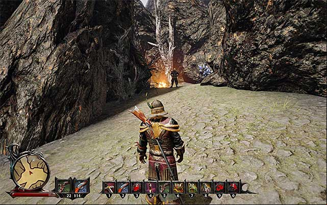 Cyril is located in the area swarmed with monsters. - New Allies - Main Quests - Calador - Risen 3: Titan Lords - Game Guide and Walkthrough