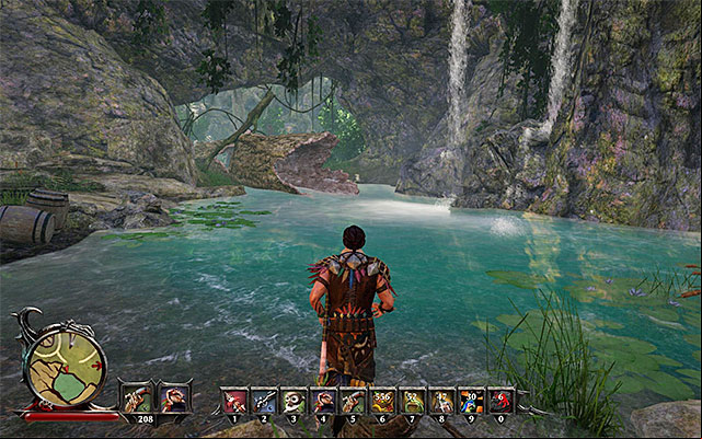 Start near the small lake - The Lost Treasure - Side Quests - Kila - Risen 3: Titan Lords - Game Guide and Walkthrough