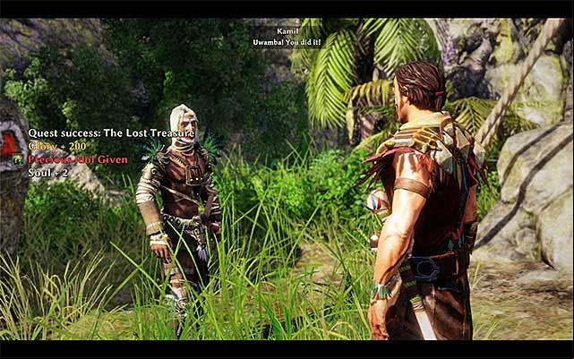 You can give the Idol to either Buddy or Kamil - The Lost Treasure - Side Quests - Kila - Risen 3: Titan Lords - Game Guide and Walkthrough
