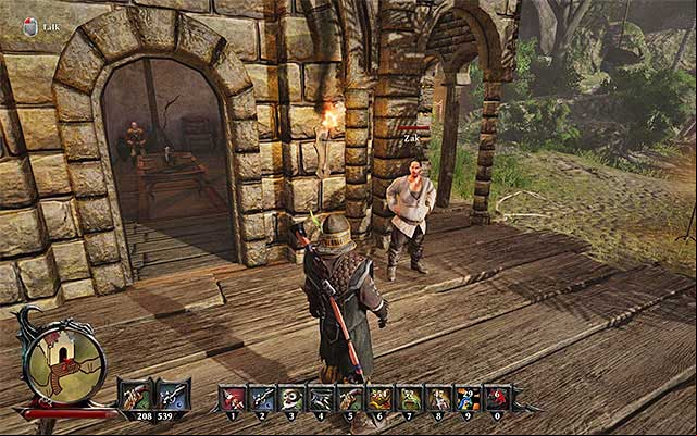 Zak stands in front of Alvarezs house - A New Rank - Side Quests - Antigua - Risen 3: Titan Lords - Game Guide and Walkthrough