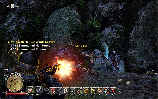 Kill all of the summoned monsters - A New Rank - Side Quests - Antigua - Risen 3: Titan Lords - Game Guide and Walkthrough